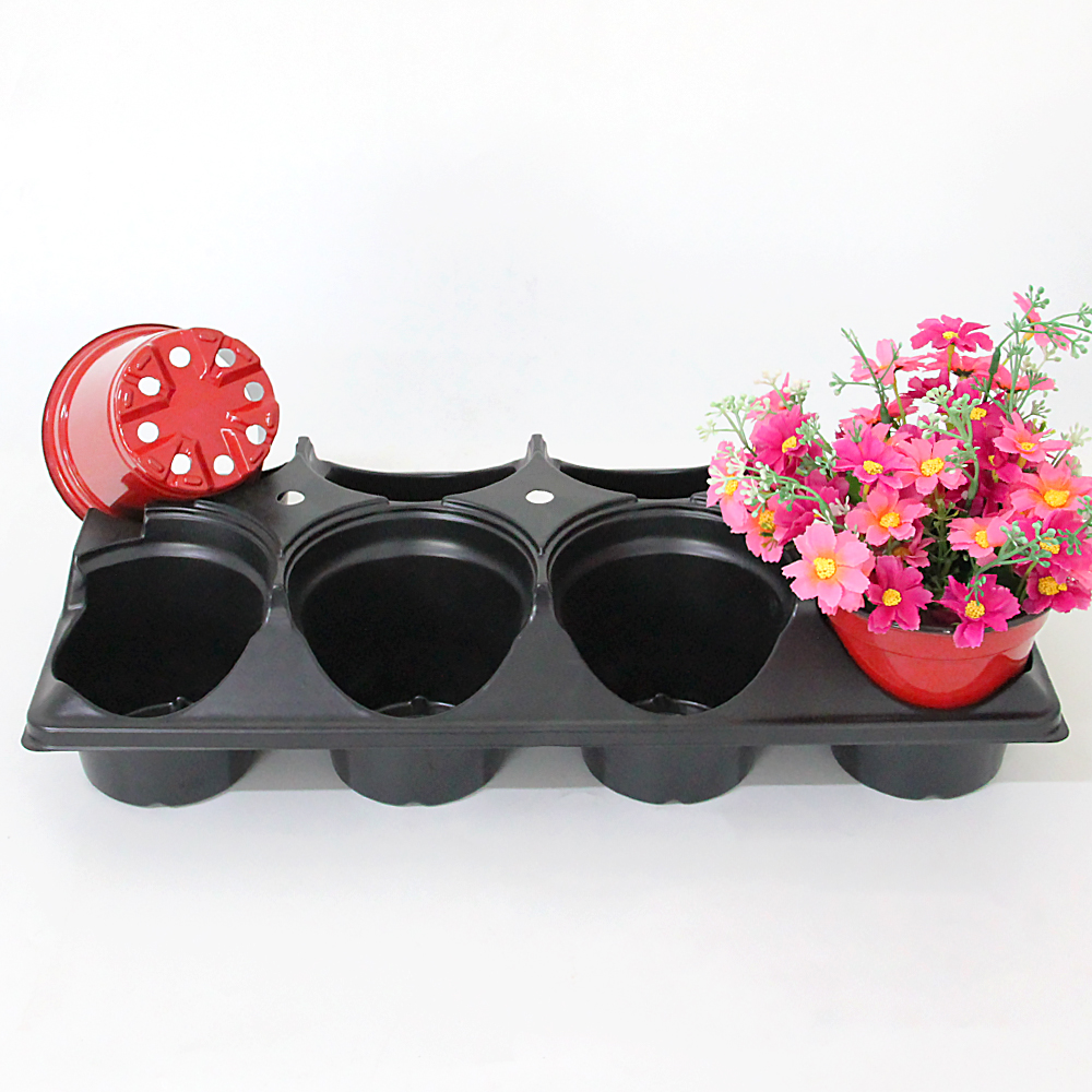 Lisebelisoa tse sebetsang hantle tsa ho lema: Nursery Pot Carry Tray